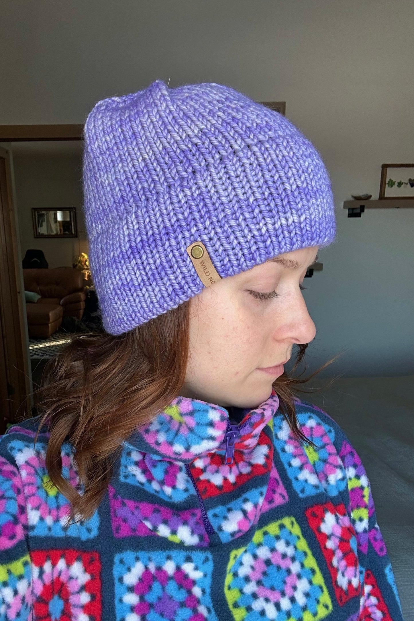 Bulky double brim beanie