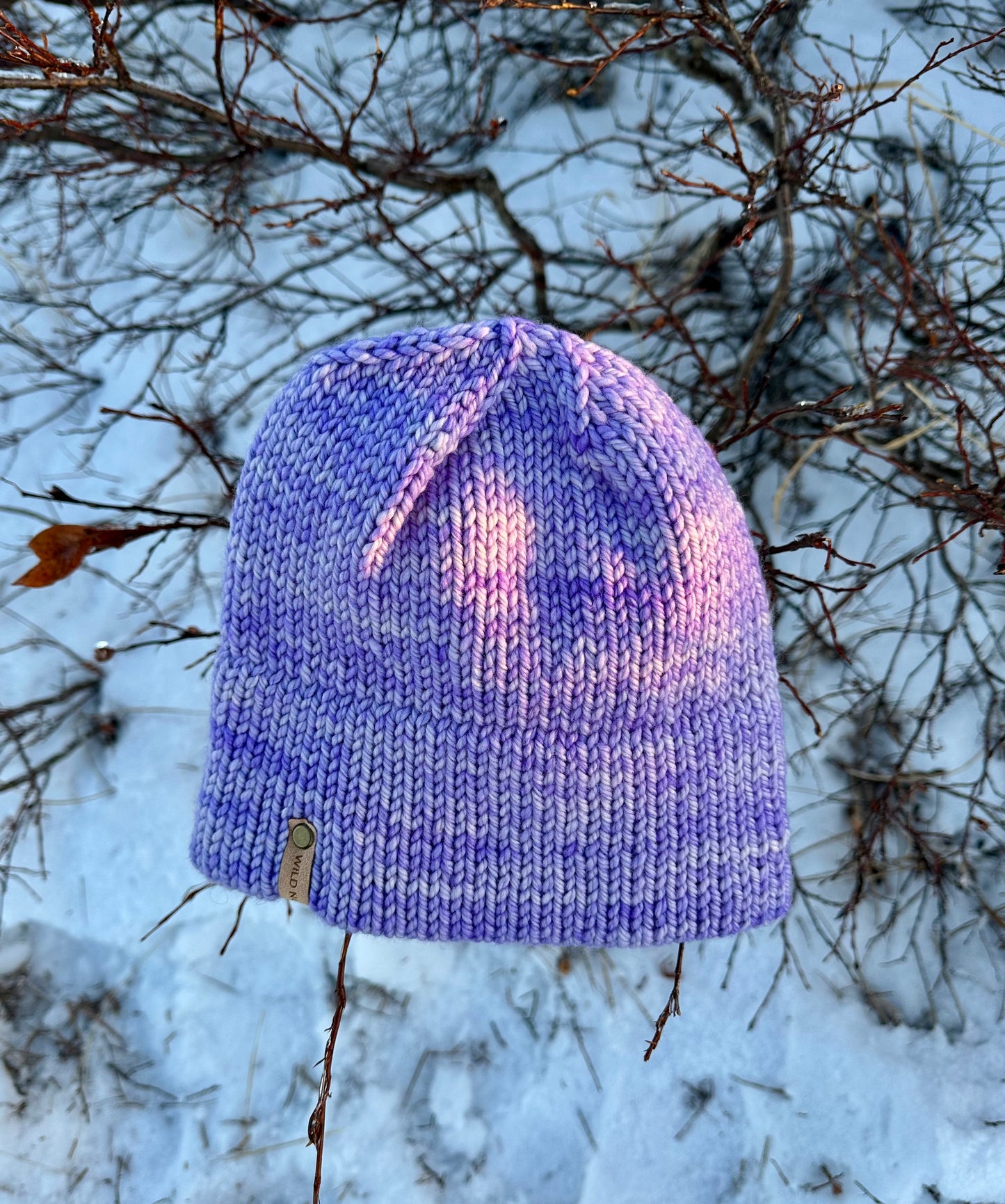 Bulky double brim beanie